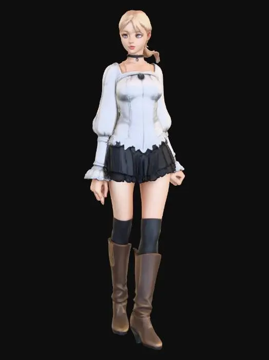 3D model for Autumn Stroll