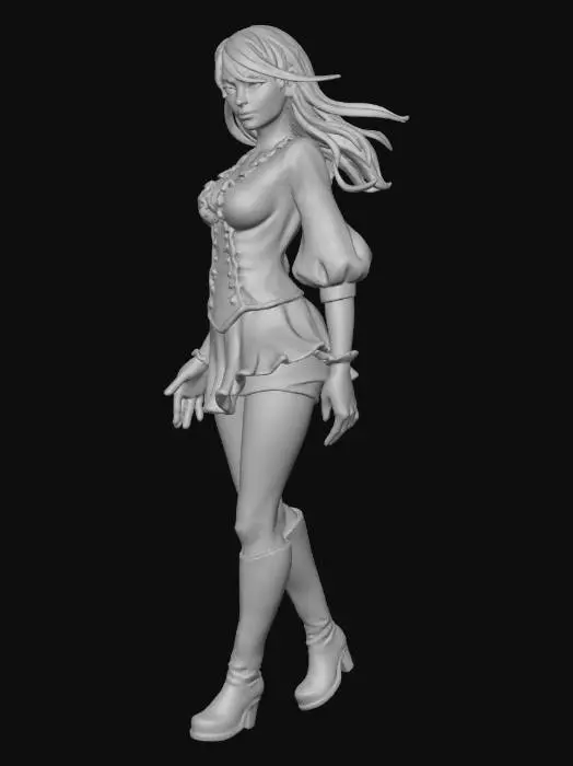 3D model for Serene Stroll