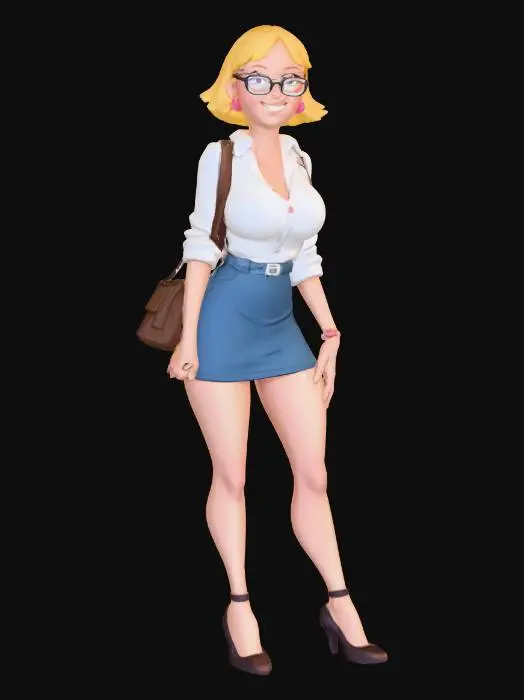 3D model for Stroll in Sunlight