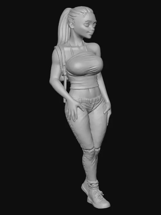 3D model for Desert Wanderer