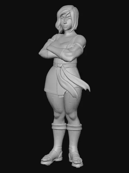 3D model for Earth Warrior