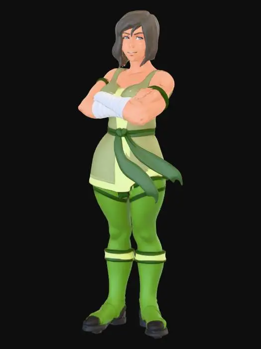 3D model for Earth Warrior