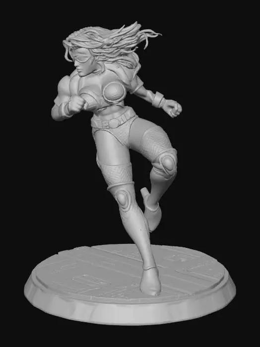 3D model for Vigilante in Action