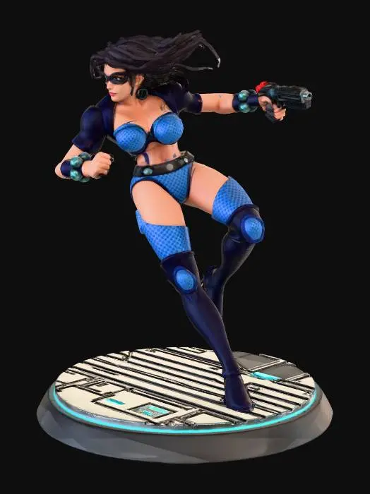 3D model for Stealth Agent Action Figure