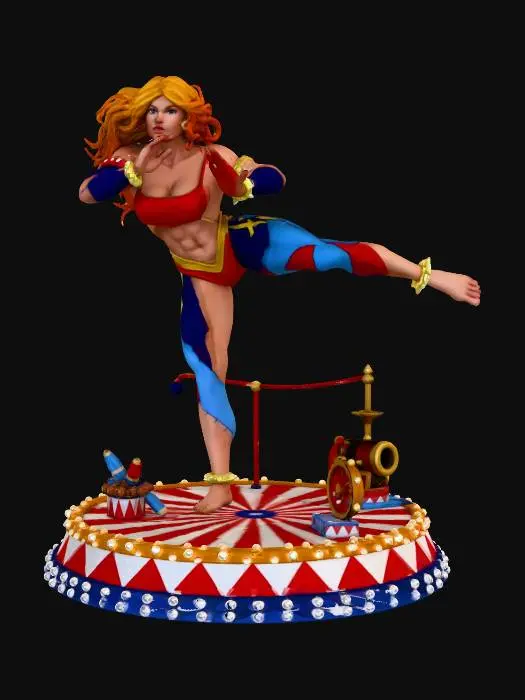 3D model for Carnival Kick