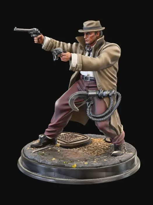 3D model for Noir Vigilante