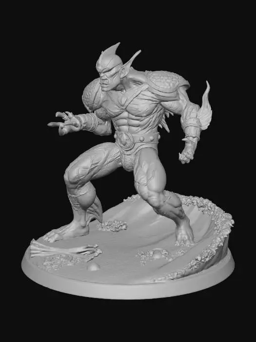 3D model for Beach Beast Warrior
