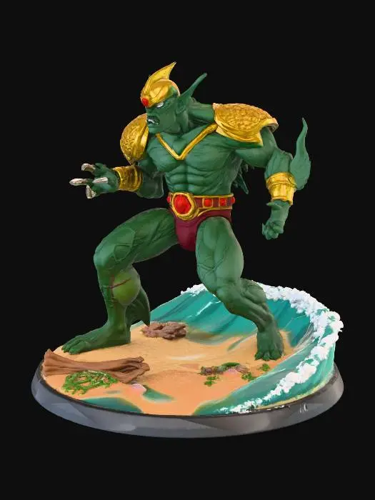 3D model for Beach Beast Warrior