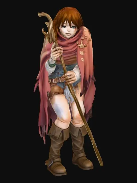 3D model for Wanderer in the Enchanted Woods