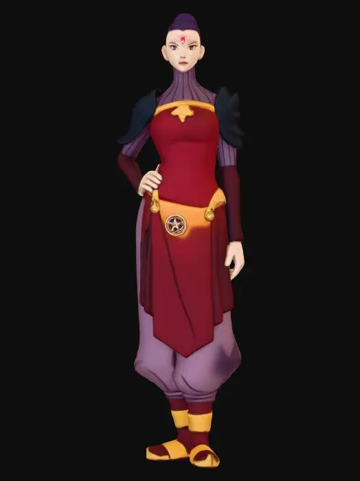 3D model for Fire Nation Counselor