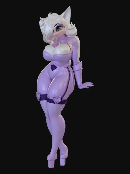 3D model for Feline Noir