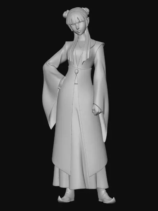 3D model for Elegant Warrior