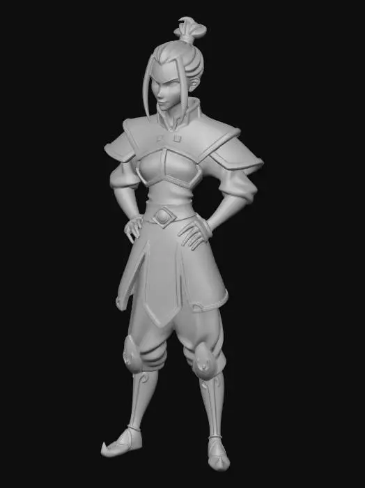 3D model for Azula Portrait