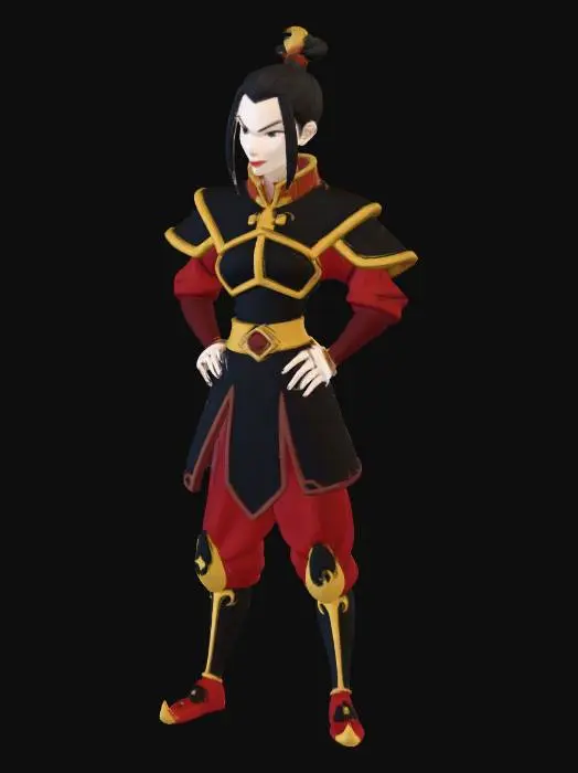 3D model for Azula Portrait