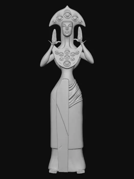 3D model for Watcher of the Green Mist