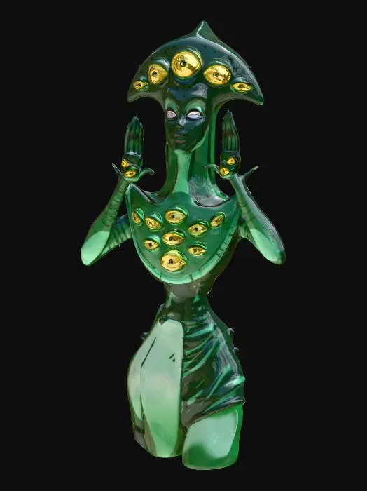 3D model for Watcher of the Green Mist