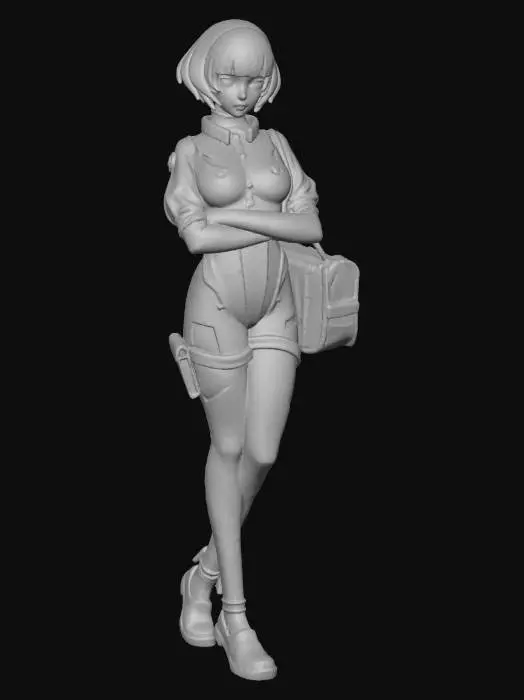 3D model for Vibrant Vigilante