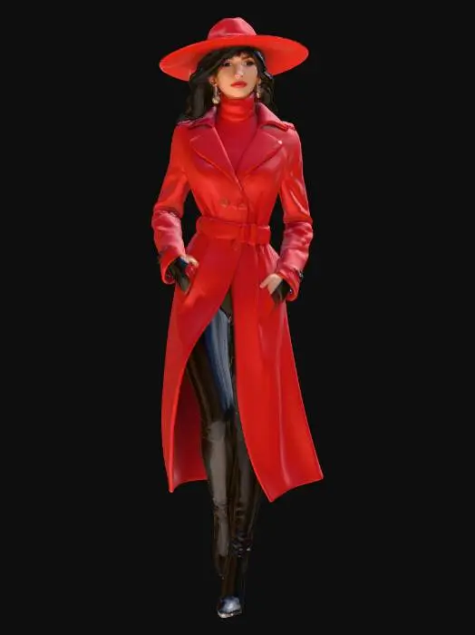 3D model for Mystery in Red