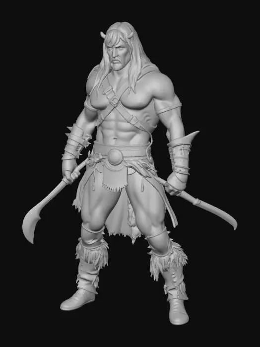 3D model for Warrior of Twilight Tower