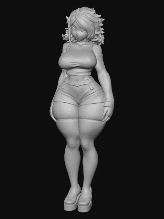 3D model for Gothic Doll