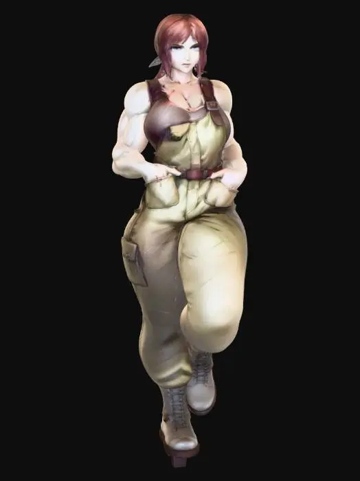 3D model for Warrior Mechanic