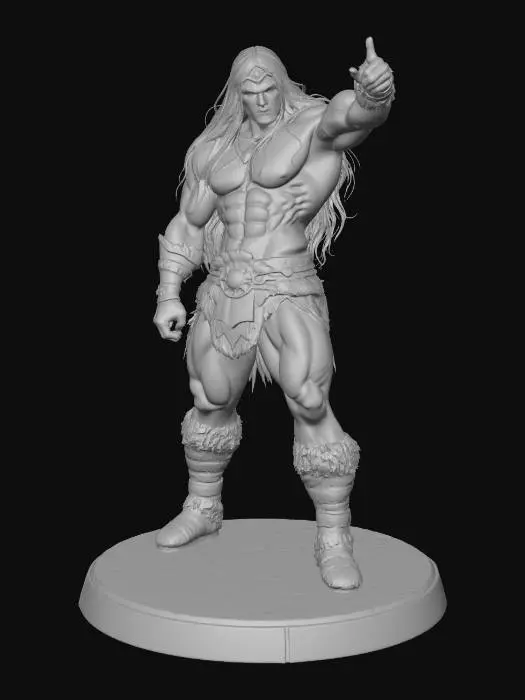 3D model for Warrior of the Highlands