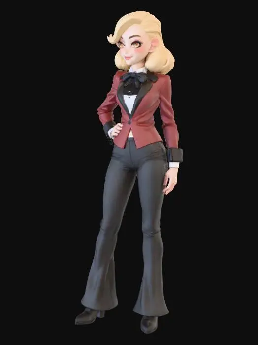 3D model for Elegance in the Corridor