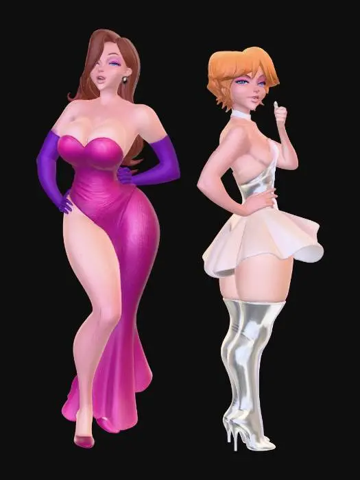 3D model for Glamorous Duet