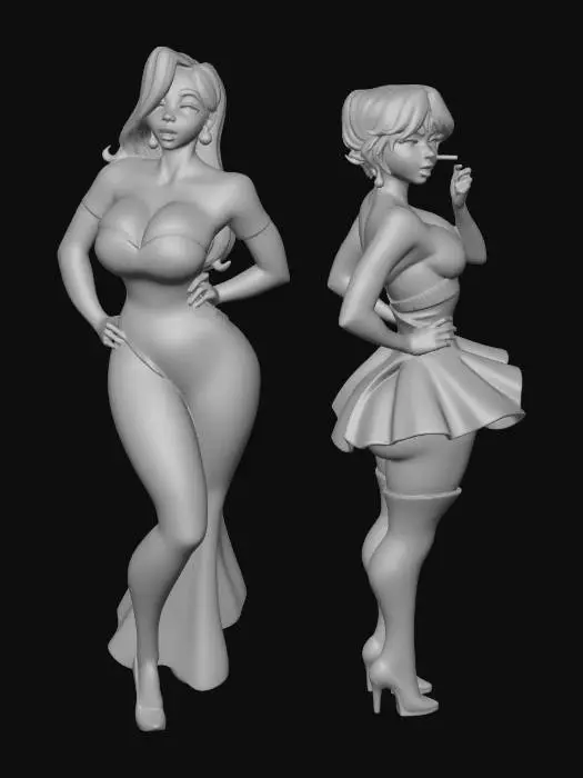 3D model for Glamorous Duet