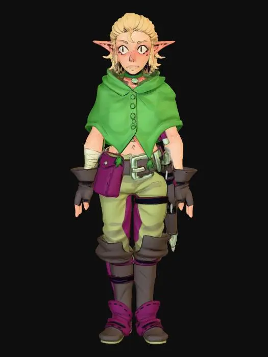 3D model for Verdant Wanderer