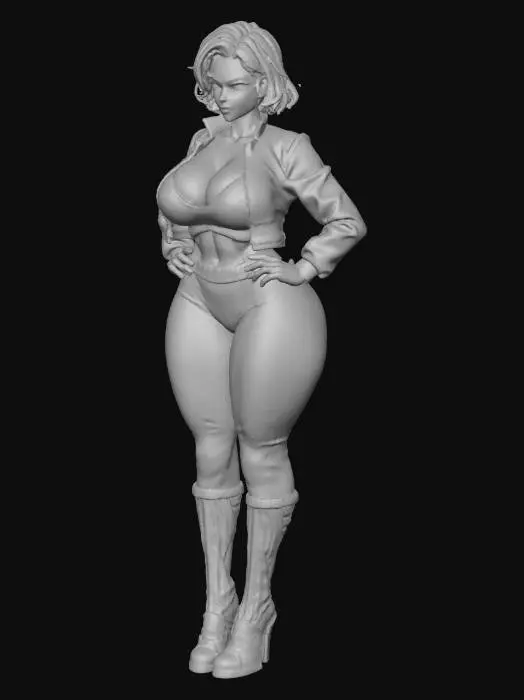 3D model for Strength in Red