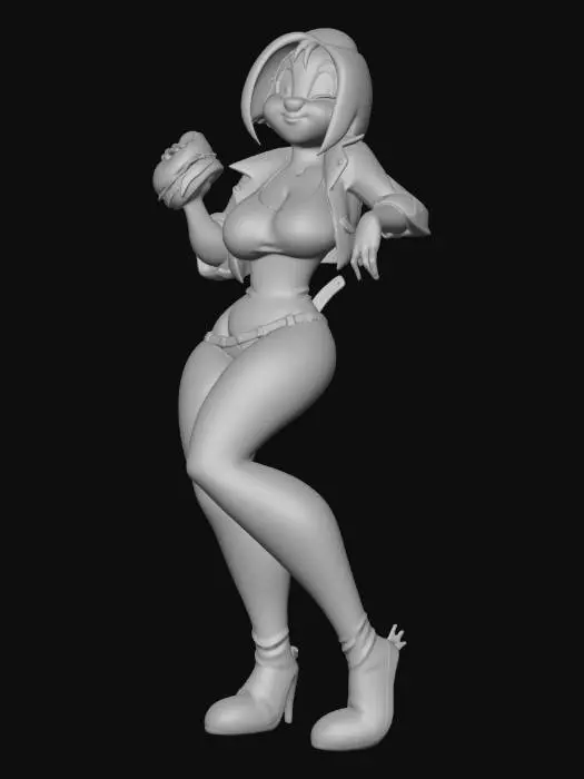 3D model for Meshy_AI_Saucy_Snack_Break_0306135154_generate