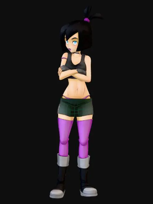 3D model for Midnight Rebel