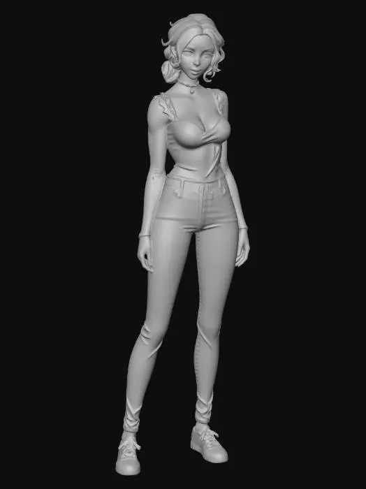 3D model for Sunlit Solitude