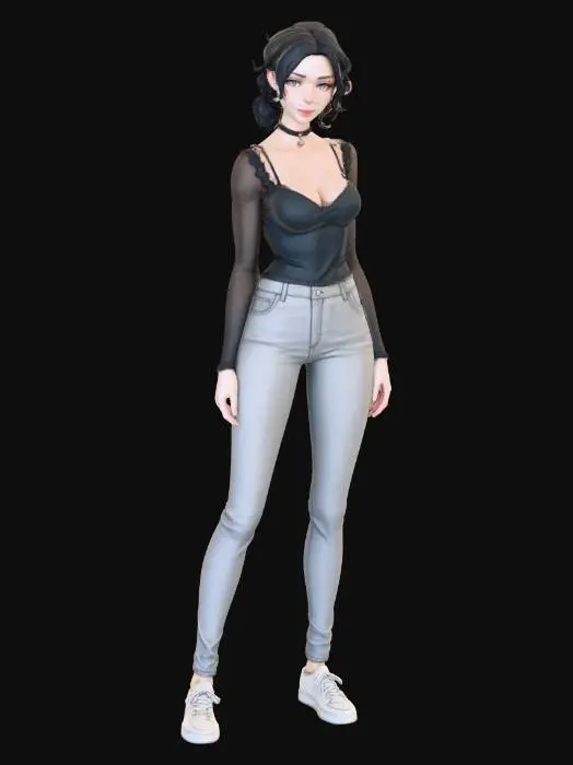 3D model for Sunlit Solitude