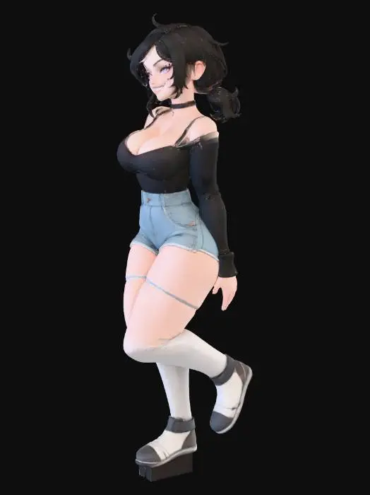 3D model for Mysterious Evening