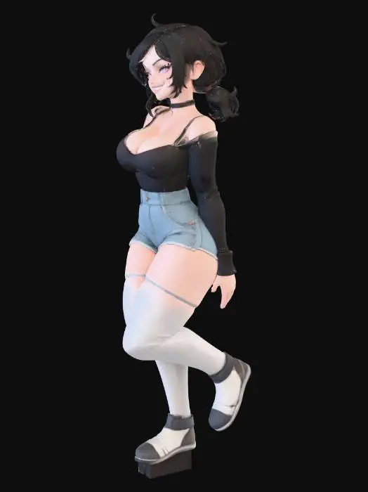 3D model for Mysterious Evening