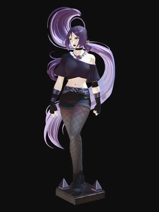 3D model for Violet Tempest
