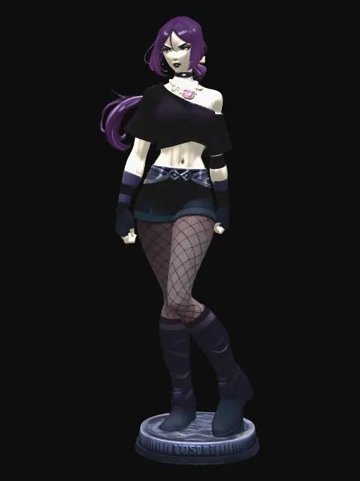 3D model for Violet Tempest