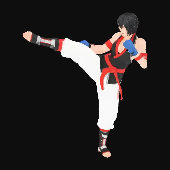3D model for Martial Arts Precision