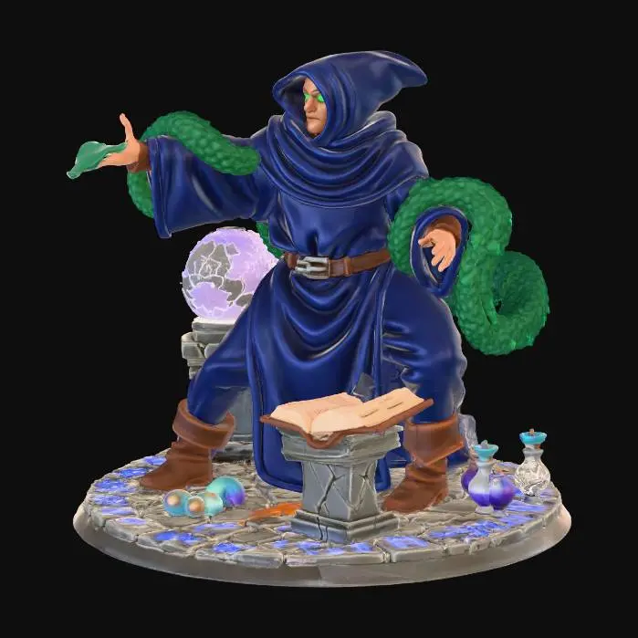 3D model for Arcane Conjurer