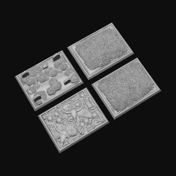 3D model for Graveyard Diorama Set