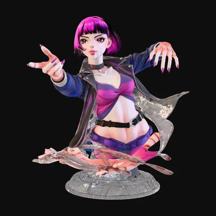 3D model for Vibrant Encounter Amelia