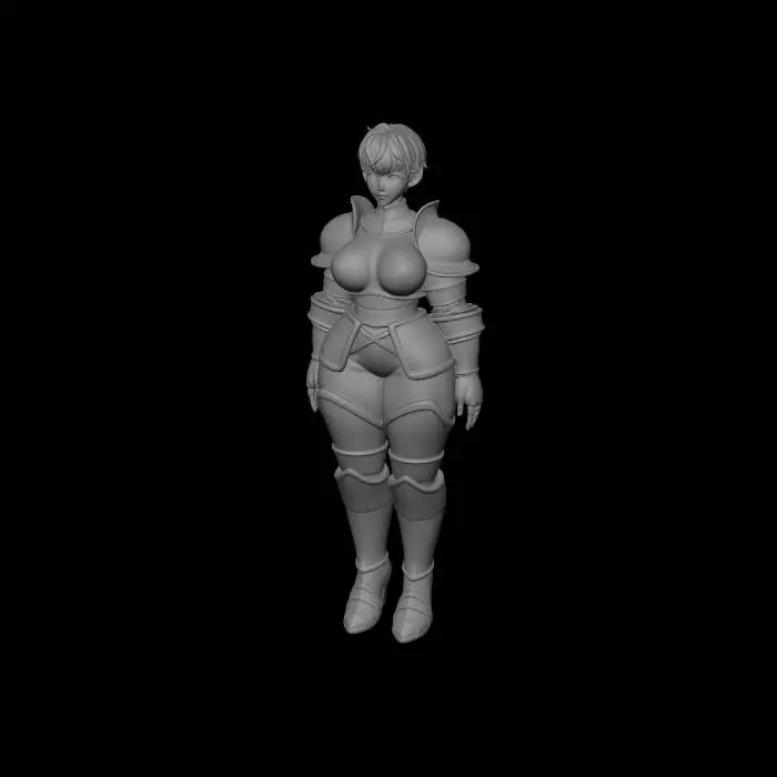 3D model for Meshy_AI_Ember_Knight_0507234420_generate