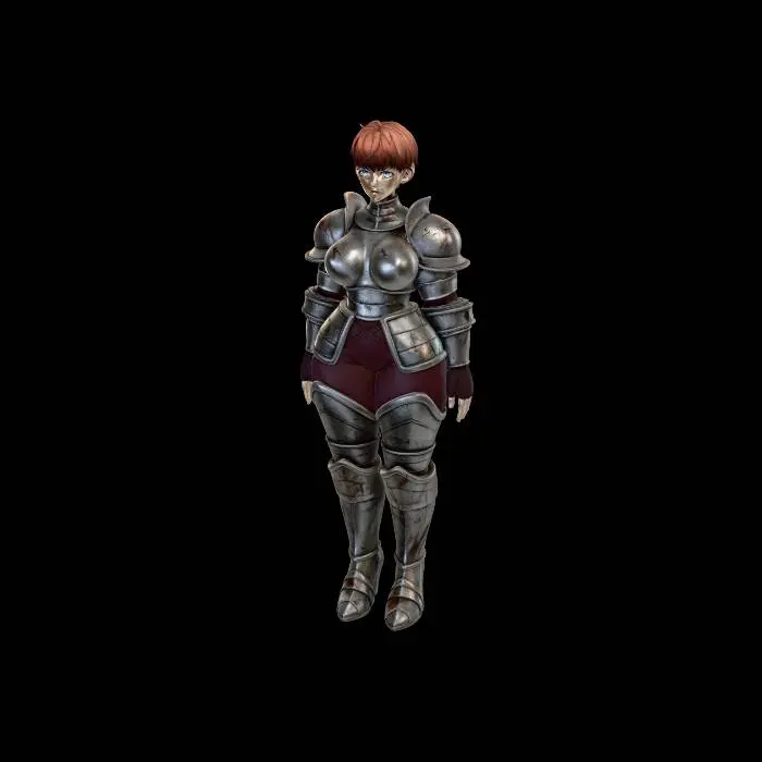3D model for Meshy_AI_Ember_Knight_0507234420_generate