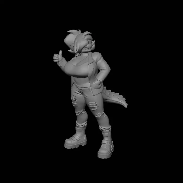 3D model for Purple Confidence