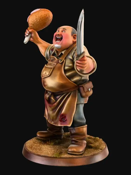 3D model for Village man