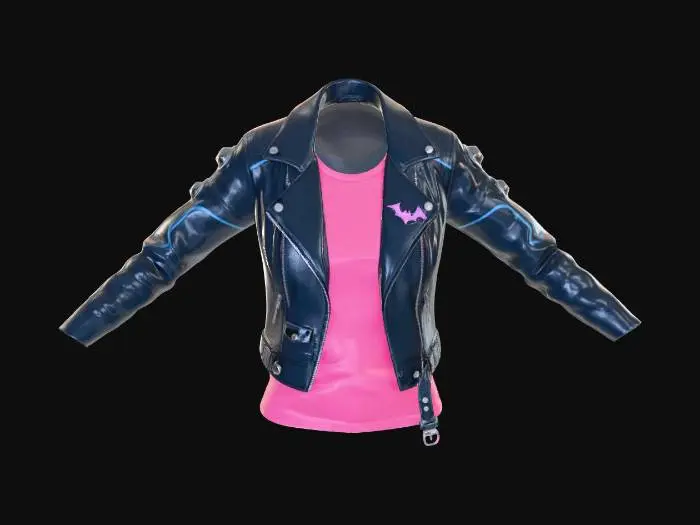 3D model for Bat Style Jacket