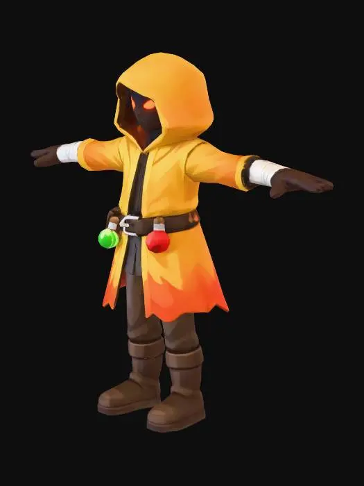 3D model for Mage of Mystery