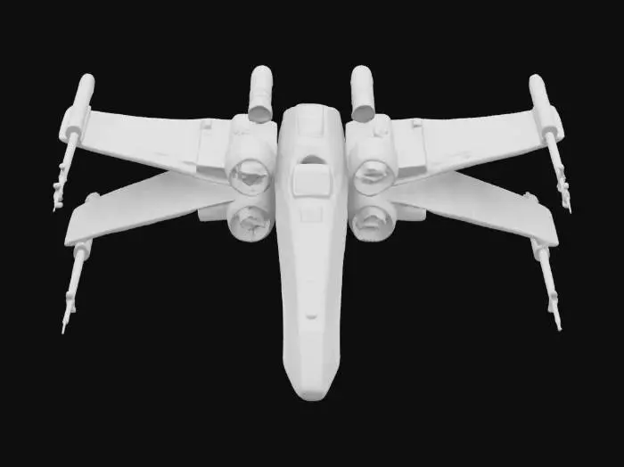 3D model for the x-wing fighter from star wars 